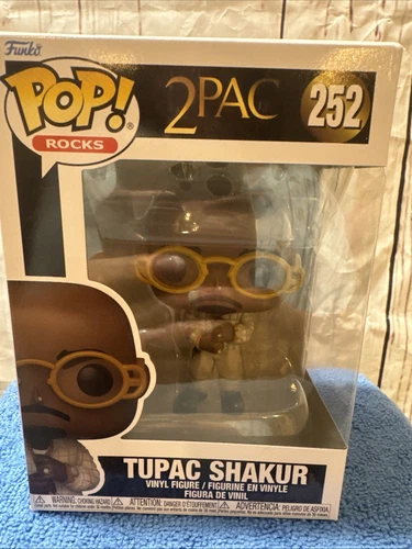 Funko POP! Rocks 2Pac Vinyl Figure - TUPAC SHAKUR (Loyal to the Game) #252 -NM/M
