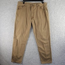 Vintage Wrangler Rugged Wear Relaxed Fit Denim Jeans Men’s 40x32 90s Made In USA