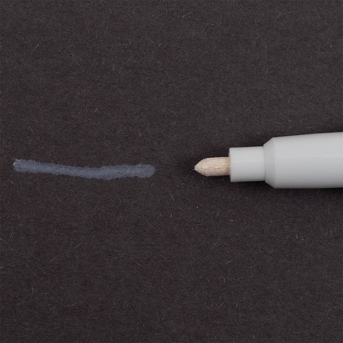 12 Pc Set White Decocolor Fine Line Point Oil Based Glossy Opaque Paint Marker - Picture 6 of 9