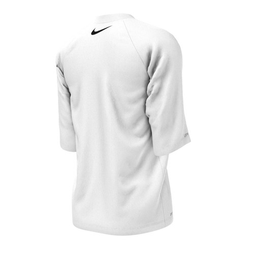 Nike Swim Hydroguard Short Sleeve T-Shirt White Kids XL - Picture 2 of 4