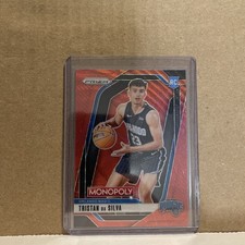 tristan da silva 2024-25 panini prizm monopoly Red prizm  rc #48