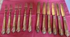 Antique Walker & Hall Dessert Cutlery. Set of  6 [refA2]