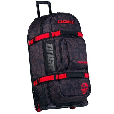 NEU OGIO RIG 9800 RADAUSRÜSTUNG KIT TASCHE LE RISK BOY DEEGAN SCHWARZ REISEN MX LTD