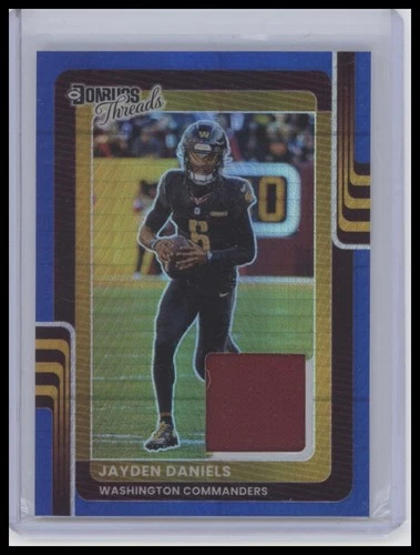 2025 Donruss Optic Jayden Daniels Blue Hyper (RAW)
