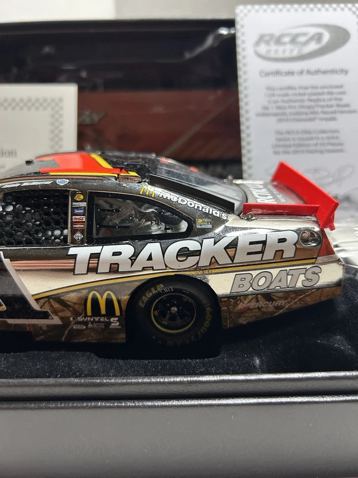 亲笔签名 25 共 33 ! Jamie McMurray #1 比赛获胜 2010 Impala Elite 抛光 N. — 第 4/4 张图片