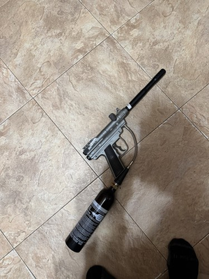 #ad pmi piranha paintball gun Untested $15.00
