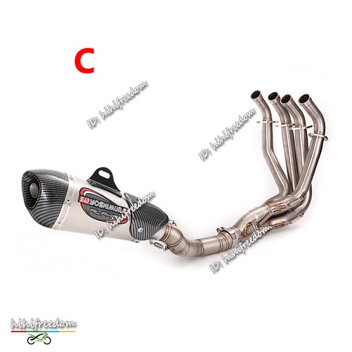 Silenciador cola de tubo de escape con cordones para Kawasaki Z900 2017-2023 - Imagen 6 de 12