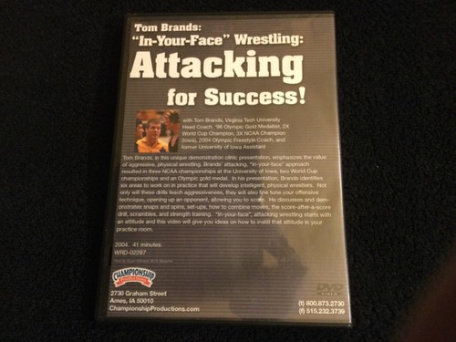 AMATEUR WRESTLING 3 DVD Lot: TOM BRANDS Attacking TERRY BRANDS Escapes DAN GABLE - Bild 5 von 19