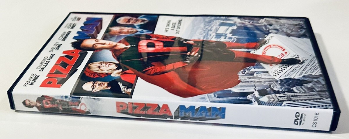 Pizza Man (DVD, 2014) w/ Slipcover Action Comedy Stan Lee Frankie