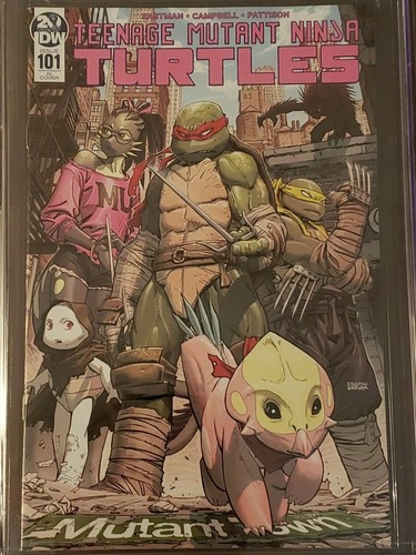 Teenage Mutant Ninja Turtles #101 (CGC 9.8) - RI Edition - 1st Lita & Mona Lisa! - Picture 2 of 5