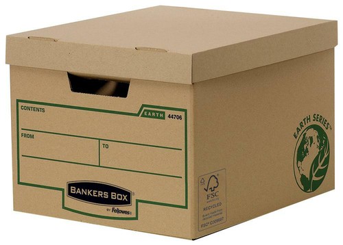 Banqueros Caja Estándar Almacenaje Caja - 4470601 Paquete De 10 - Imagen 1 de 1