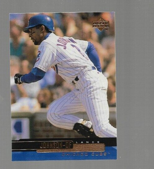 Lance Johnson 2000 Upper Deck Series 1 #72 Chicago Cubs