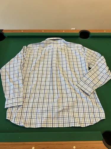 Vineyard Vines Button Down Shirt Men Extra Large Tattersall Check Poplin Classic - Picture 5 of 12