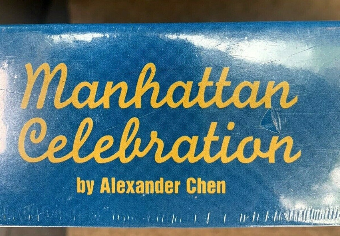 New Sealed Manhattan Celebration by Alexander Chen NYC Twin