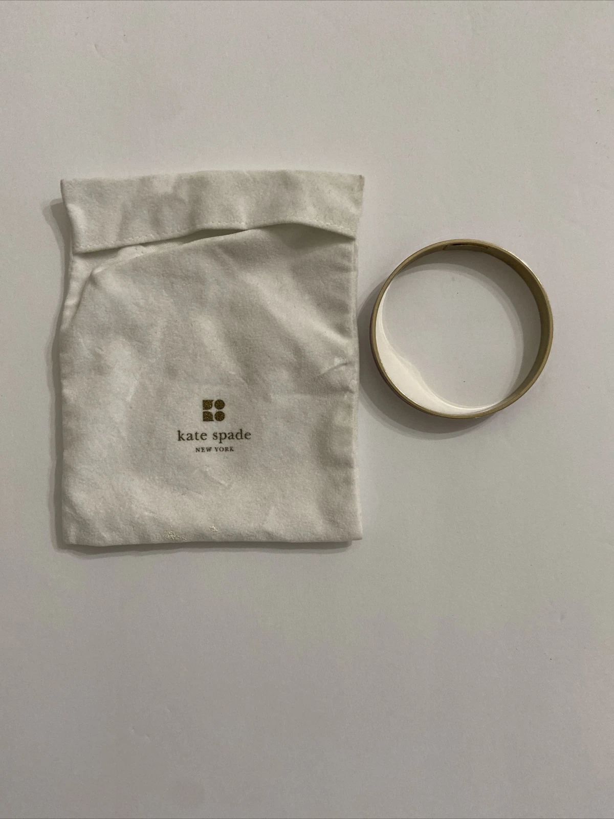 braccialetto smalto tono oro kate spade new york rosa caldo