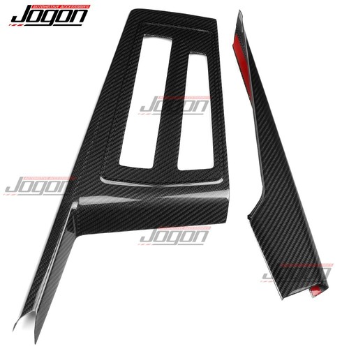 Real Carbon For VW Golf 8 GTI R GTE GTD MK8 2022+ Center Console Gear Cover Trim - Picture 3 of 12