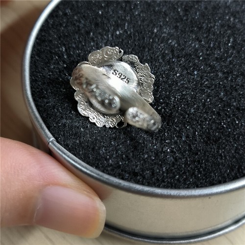 Prinzessin des Mondes Ranni Dunkelmond Ring Kupfer/Silber Harz Schmuck Handarbeit Geschenk - Bild 15 von 24