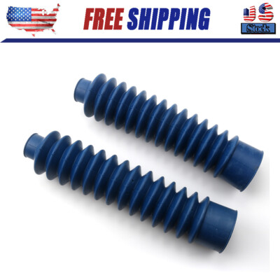 #ad #ad Blue Universal Fork Boots For Honda ATC 200X 1983 1984 1985 1986 1987 $21.99
