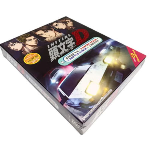 DVD INITIAL D (Stage 1-6)+3 Movies+Extra COMPLETE SET English Dub FREE SHIPPING - Picture 6 of 9