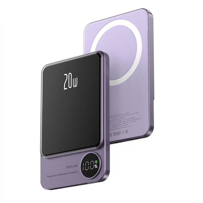 Power Bank 10000mah Mobile Phone Plastic Mini Multicolor 2-usb 5v 20w Backup