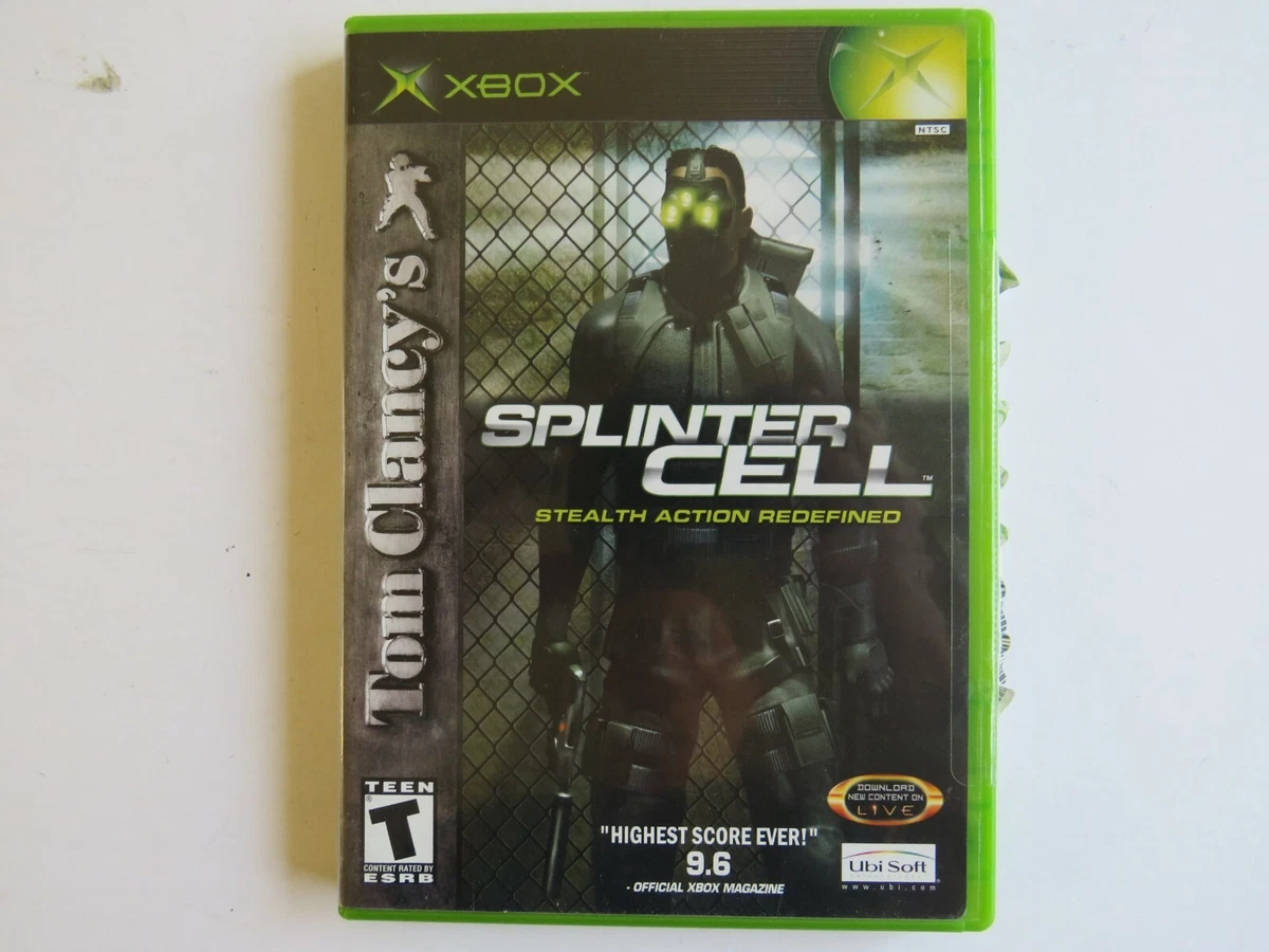 Tom Clancy's Splinter Cell Stealth Action Redefined, & Chaos Theory -Tested  XBOX