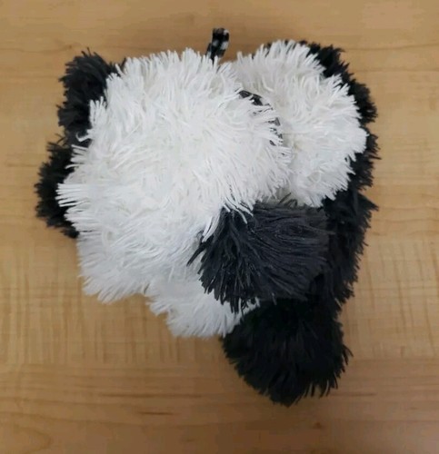 Peluche peludo Gund 11" Yodel Sheepdog cachorro perro negro blanco 13121 - Imagen 9 de 13