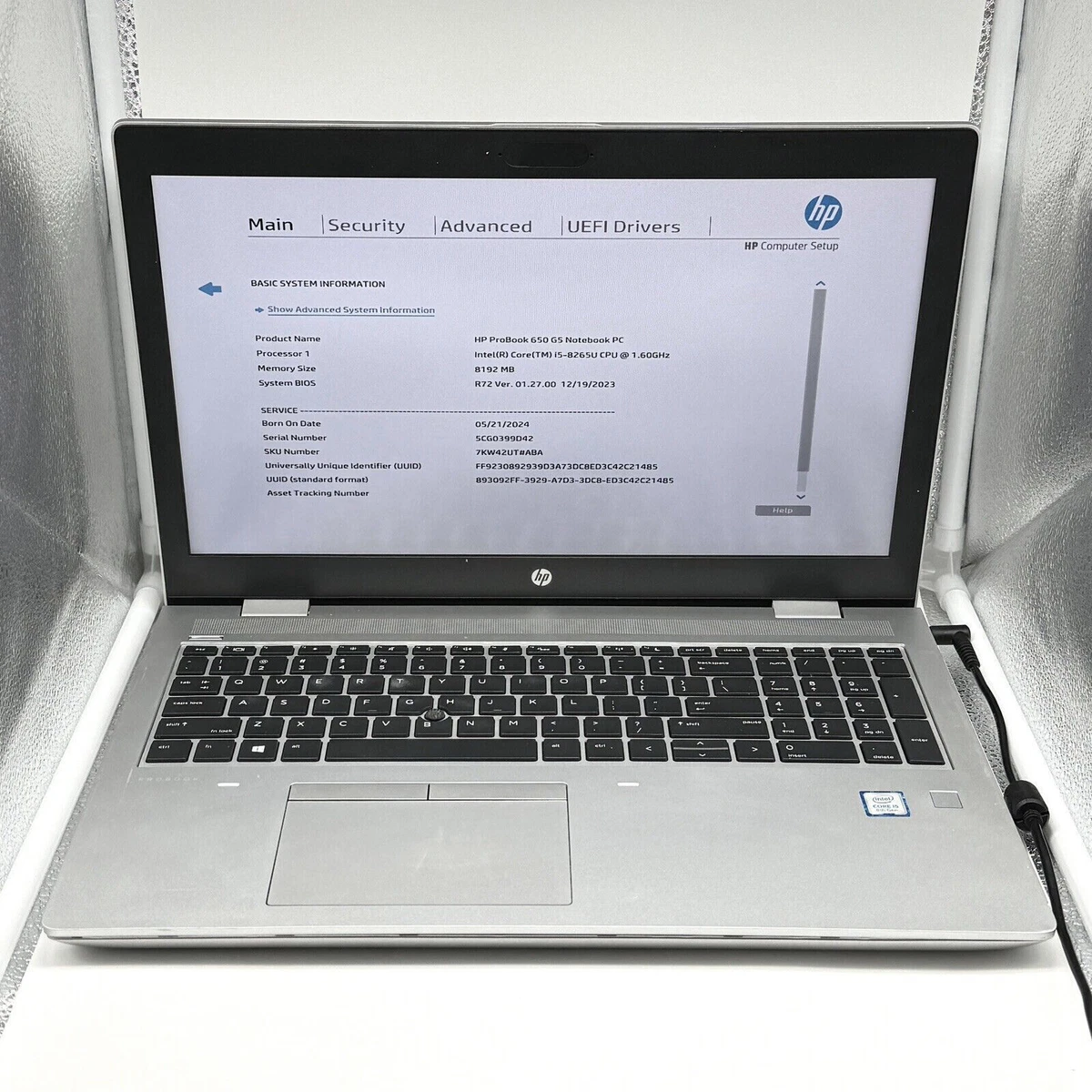 HP ProBook Intel Core i5 8th Gen. 8 GB RAM PC Laptops & Netbooks