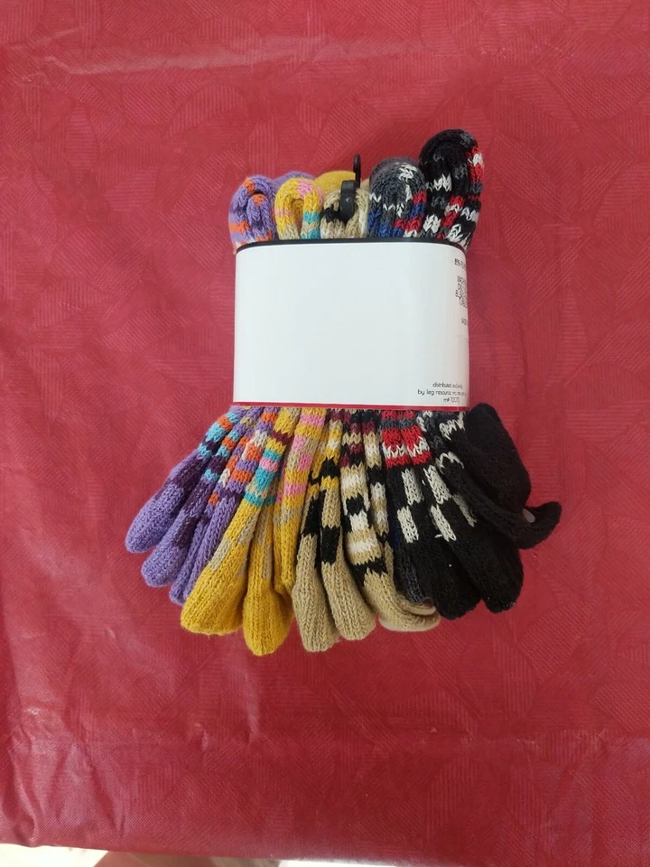 Von Nicole ~ 5 pr ~ Mujer Multicolor Suave Mezcla de Algodón Calcetines Redondos Zapato Talla 5-9.5 Foto 4 de 4