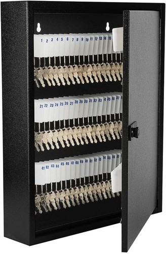 100 Keys Wall Mount Organizer - Durable Alloy Steel Lock Box for Home & Office - Picture 6 of 9
