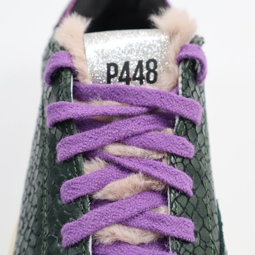 🔥NEW IN BOX P448 John Plum Sneaker, Purple, 7US/37EU, MSRP $298 SHIPS TODAY🔥 - Picture 10 of 12