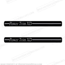 Fits Mercruiser Power Trim XD Decals
