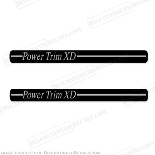 Fits Mercruiser Power Trim XD Decals - Picture 1 of 1