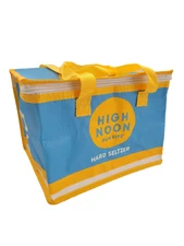 High Noon Sun Sips Hard Seltzer Cooler Bag Zip Top Holds 12 Cans Beach Party New