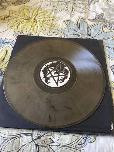 Goatmoon - Death Before Dishonour LP Clear w/ Black Smoke 2018 Pressing - Picture 4 of 4