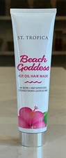 St. Tropica Beach Goddess Hot Oil Hair Mask Treatment for Dry Damaged Hair 3oz