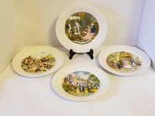 American Commemoratives 4 Plates J.H. Sargent Limited Edition Series Made in USA