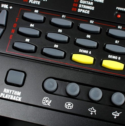 RockJam Keyboard Klavier, Netzteil, 49 Tasten mit Notenständer - Bild 10 von 10
