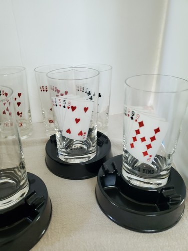 Set di otto bicchieri e posacenere Highball Mcm - Foto 12 di 14