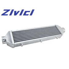 28"x7"x3" Universal Front Mount Turbo Intercooler Aluminum Tube & Fin 2.5" I/O