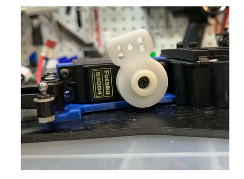 Servo supporto per Team Losi JRX2, JRX-Pro e JRX-T - Nessuna perforazione o nastro necessario! - Foto 2 di 3