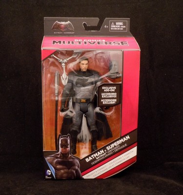 BATMAN vs SUPERMAN DC Comics MULTIVERSE Exclusive add-on UNMASKED RARE VHTF