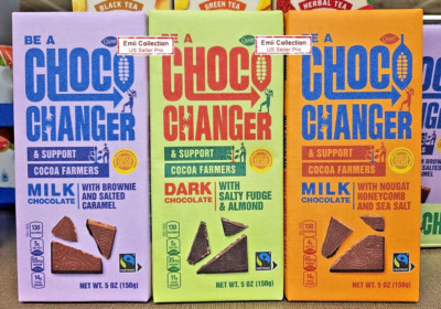 Choceur Be a Choco Charger Milk & Dark Chocolate 5oz 150g (3 Bars)