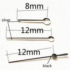 12mm Black Second Hand Watch Hands for Miyota 2315 2035 2036 2115 2305
