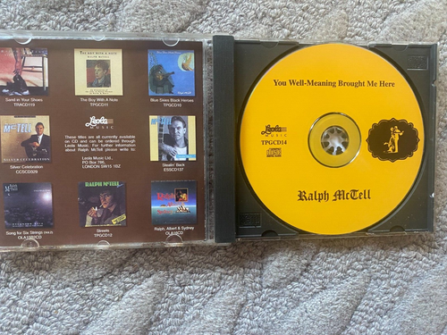 Ralph McTell CD You well meaning brought me here - Picture 3 of 3