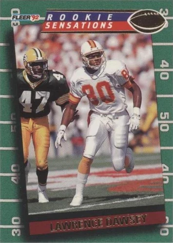 1992 Fleer Lawrence Dawsey #19