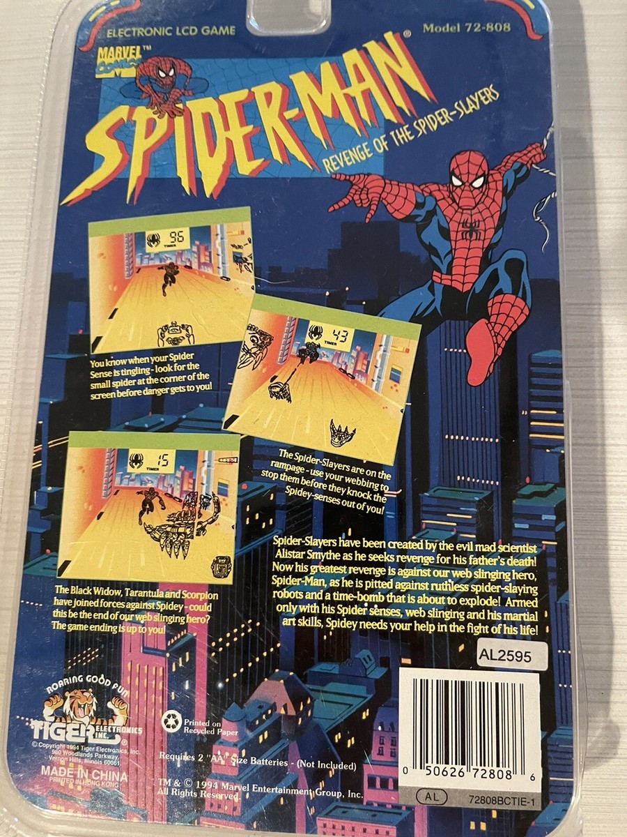 Tiger Electronics Spider-Man Revenge Of The Spider Slayers
