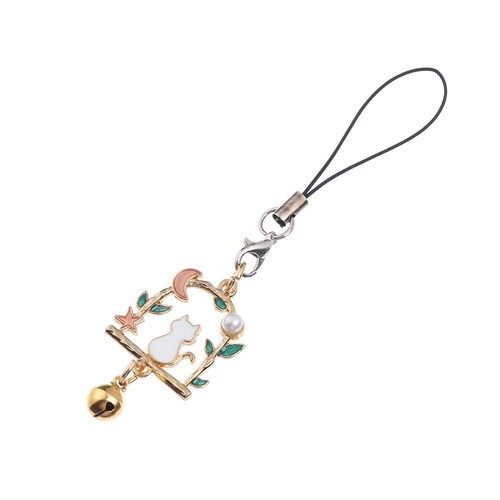 Charm Key Strap Lanyard Bag Accessories Flower Cute Phone Case Pendant Mini - Photo 15 sur 30