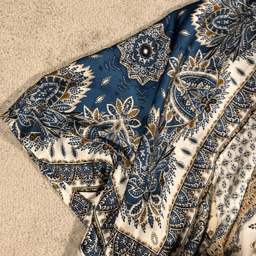 Hayden Los Angeles Floral Tunic Womens XL Paisley Lightweight Kimono Sleeves - Picture 5 of 11