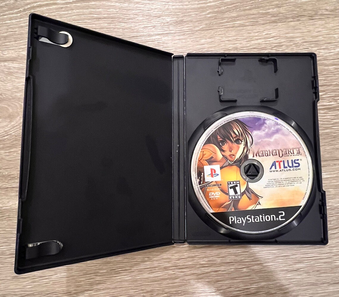 MAGNACARTA - NOTICE abimée 100% ORIGINALE SONY PS2 PAL FRANÇAIS MAGNACARTA - NOTICE abimée 100% ORIGINALE SONY PS2 PAL FRANÇAIS