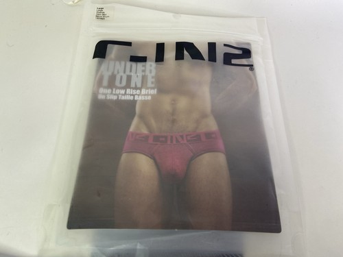 C-IN2 Undertone Cotton Low Rise Brief Underwear Bjorn Blue 437A Mens Size L - Picture 3 of 5
